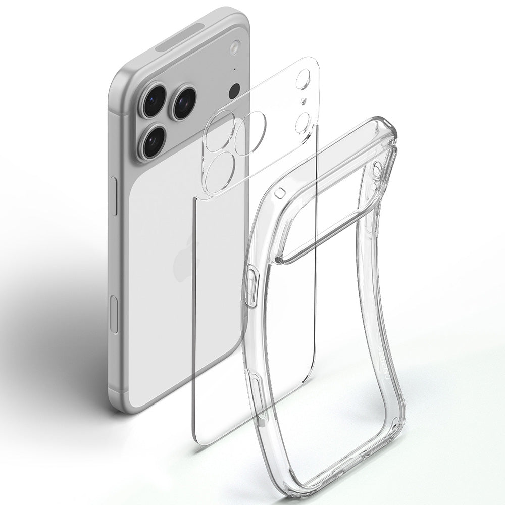 Husa de protectie Spigen Ultra Hybrid compatibil cu iPhone 17 Pro / iPhone 18 Pro, Transparent
