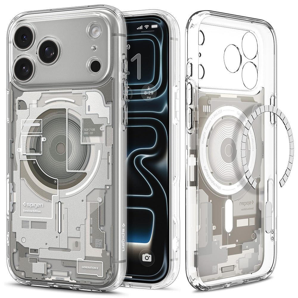Husa de protectie Spigen Ultra Hybrid compatibil cu iPhone 17 Pro Max / iPhone 18 Pro Max, Natural