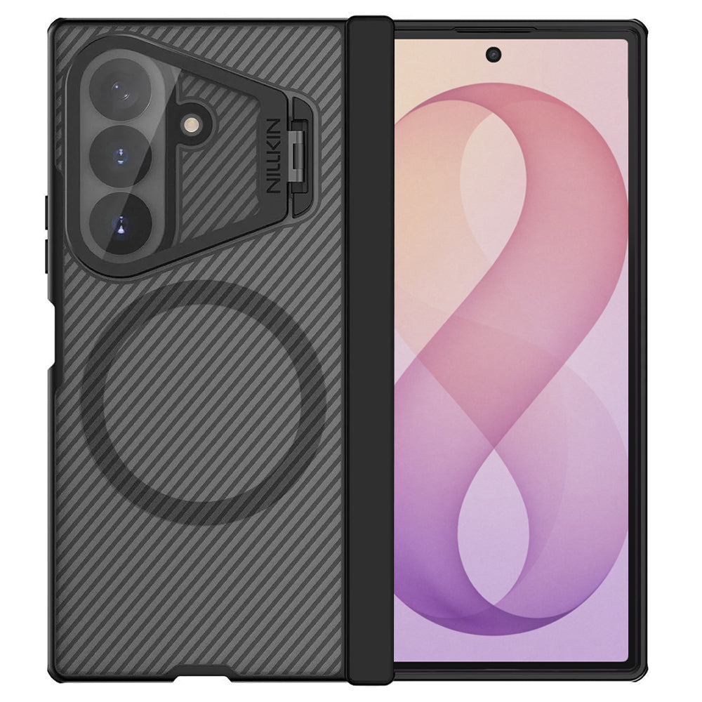 Husa de protectie Nillkin CamShield Pro compatibil cu Samsung Galaxy Z Fold8 Ultra, Negru Transparent