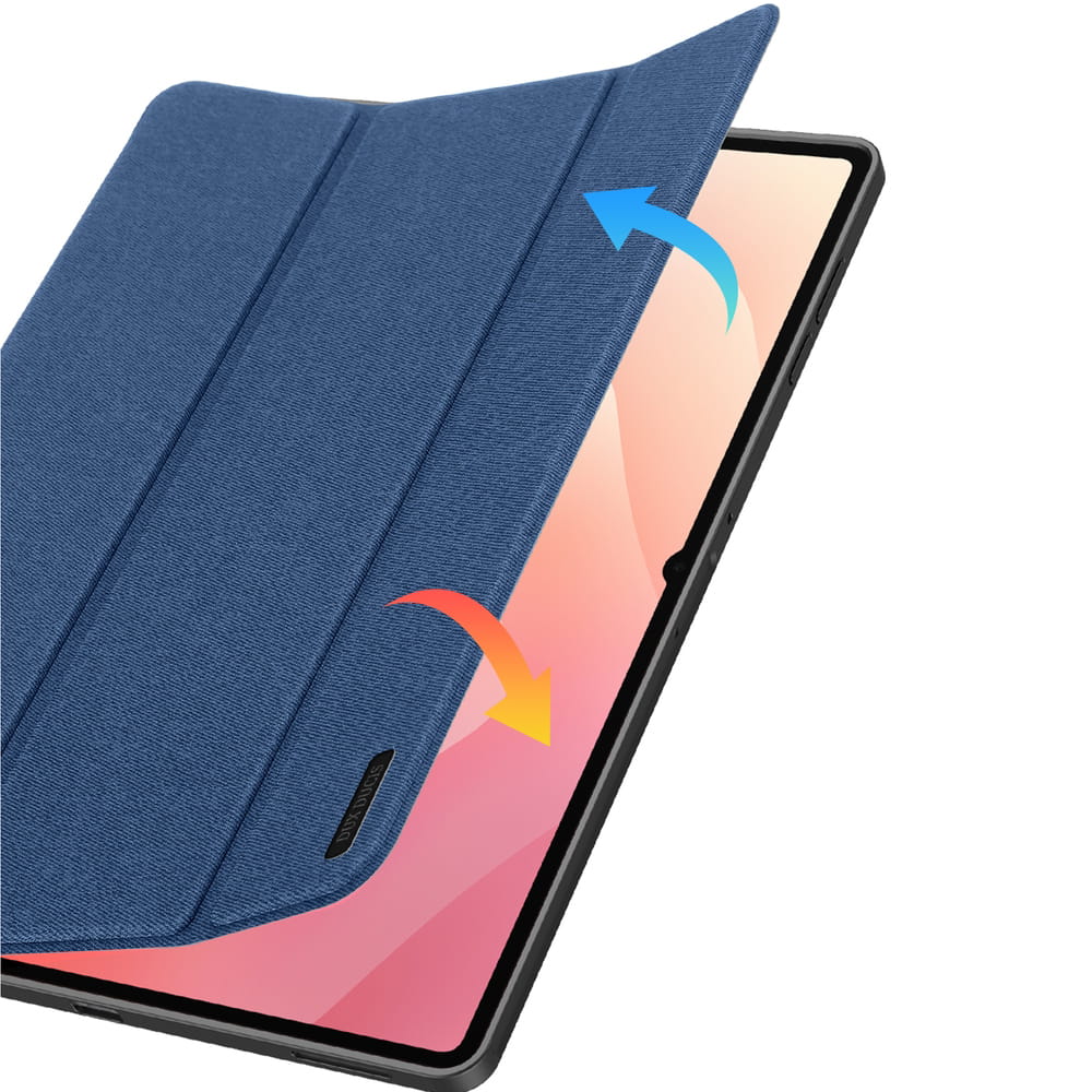 Husa de protectie tableta Dux Ducis Domo Series compatibil cu Samsung Galaxy Tab S11 Ultra / Tab S12 Ultra, Albastru