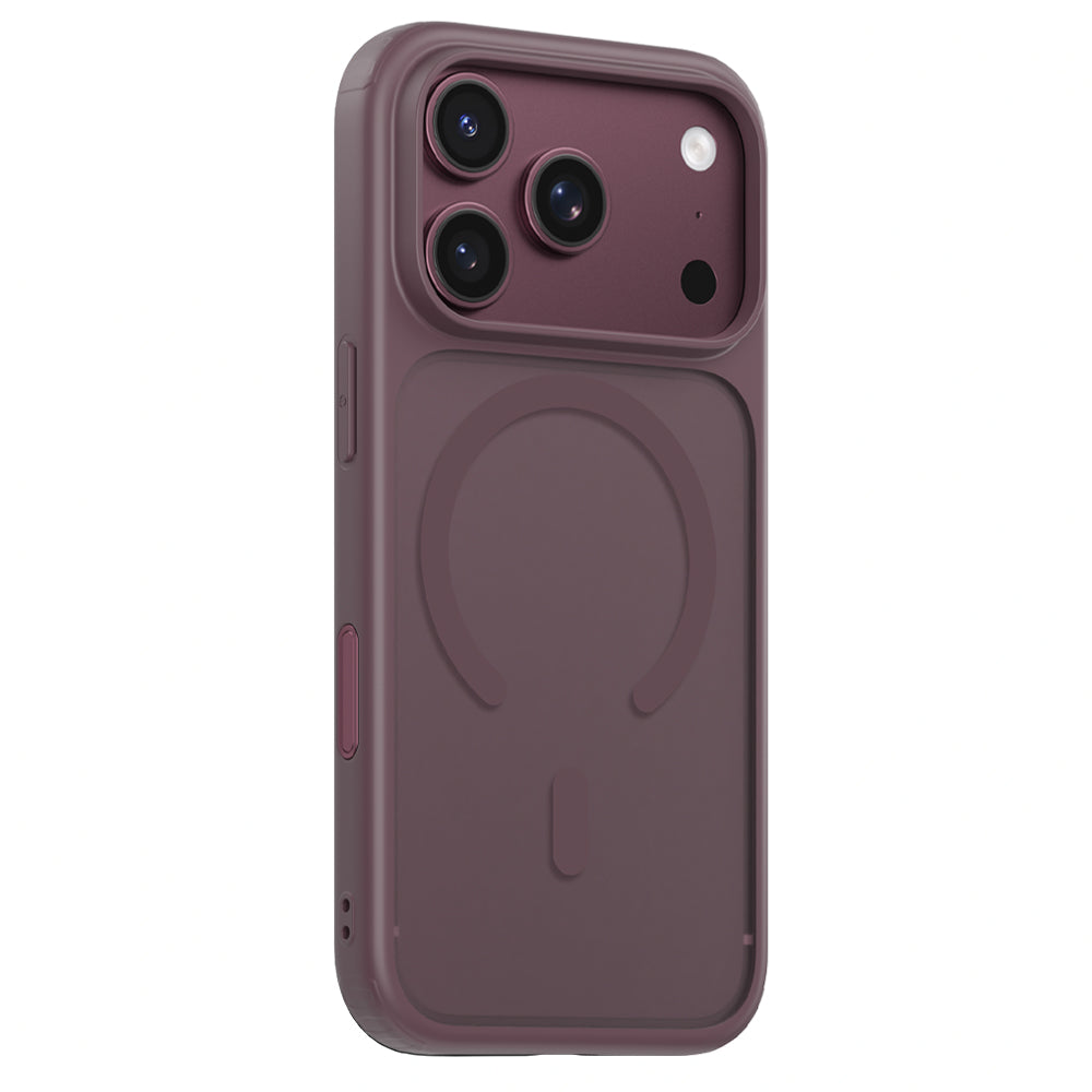 Husa de protectie Blueo APE Anti-Drop MagSafe compatibil cu iPhone 17 Pro / iPhone 18 Pro, Roșu