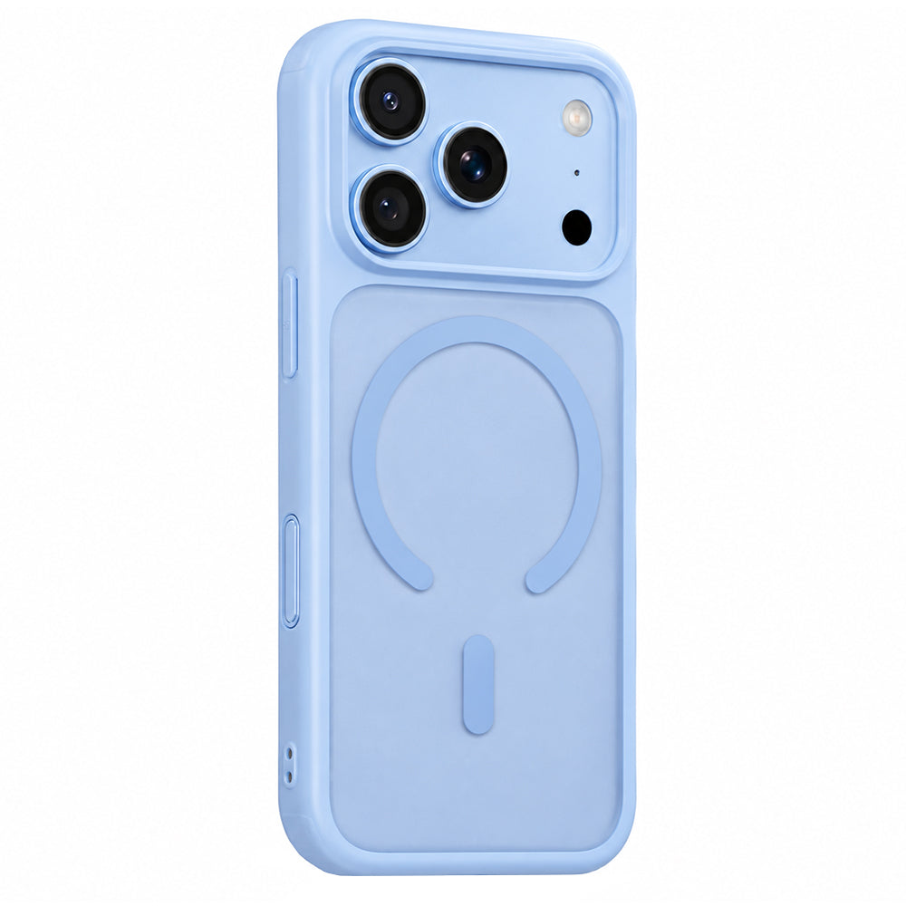 Husa de protectie Blueo APE Anti-Drop MagSafe compatibil cu iPhone 17 Pro Max / iPhone 18 Pro Max, Albastru