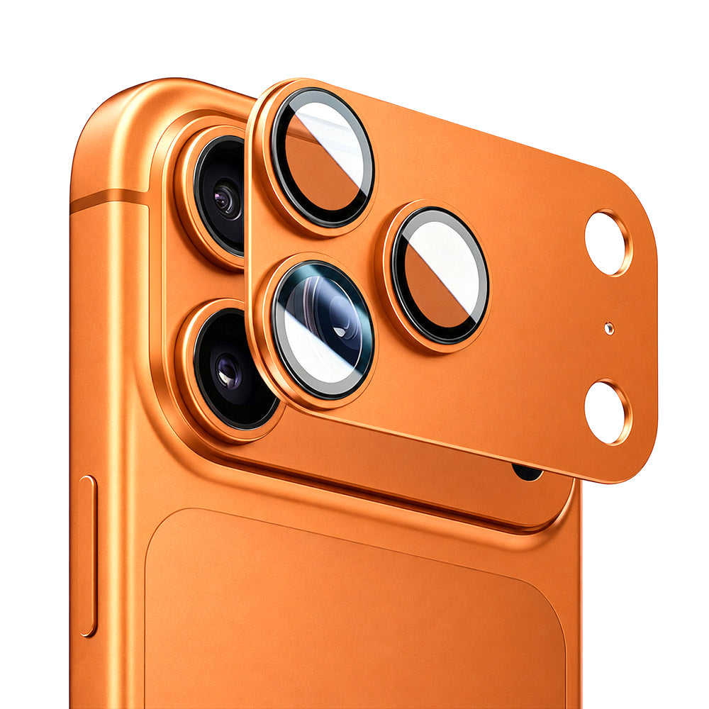 Folie de protectie Blueo compatibil cu iPhone 17 Pro Max, Portocaliu