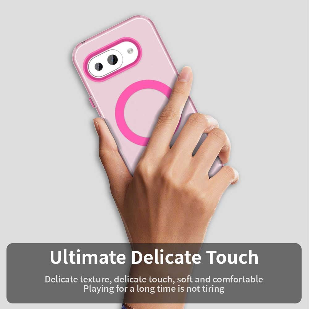 Husa de protectie Techsuit CandyCase MagSafe compatibil cu Google Pixel 10a, Roz