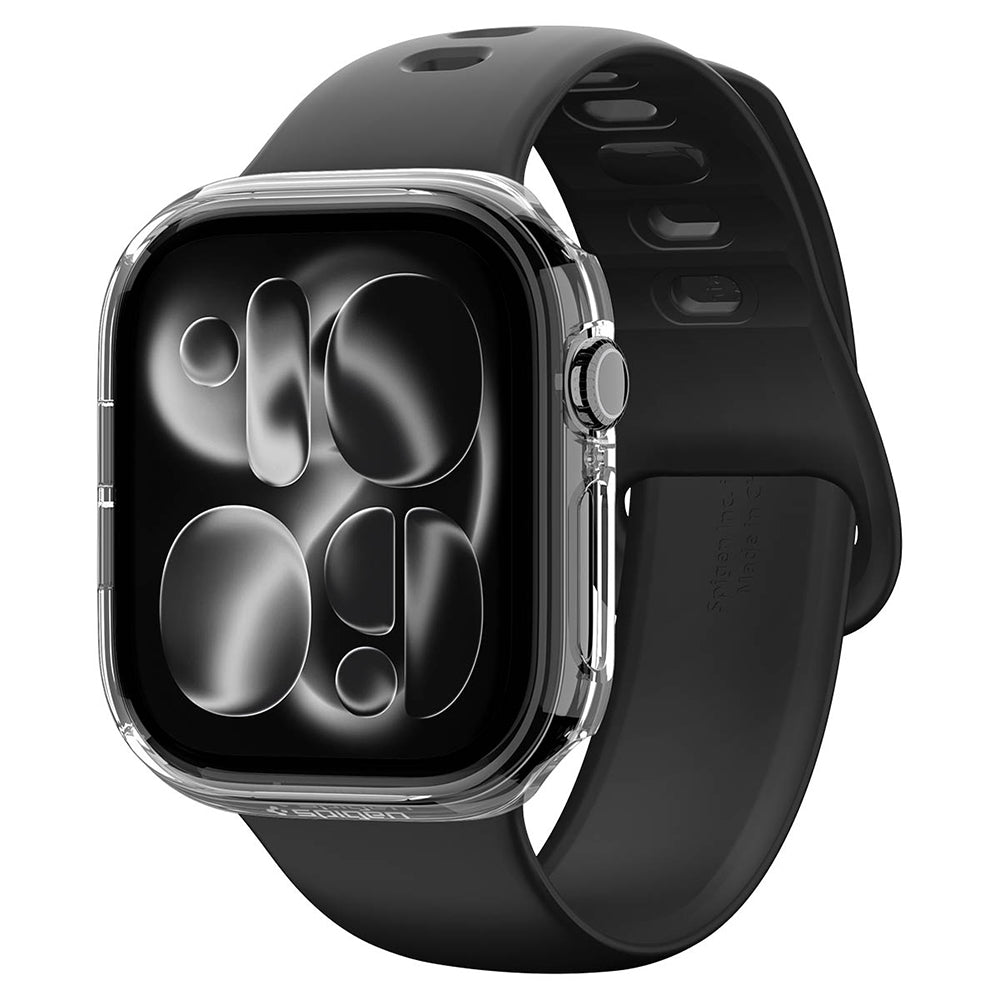 Husa smartwatch Spigen compatibil cu Apple Watch 12 42mm, Transparent