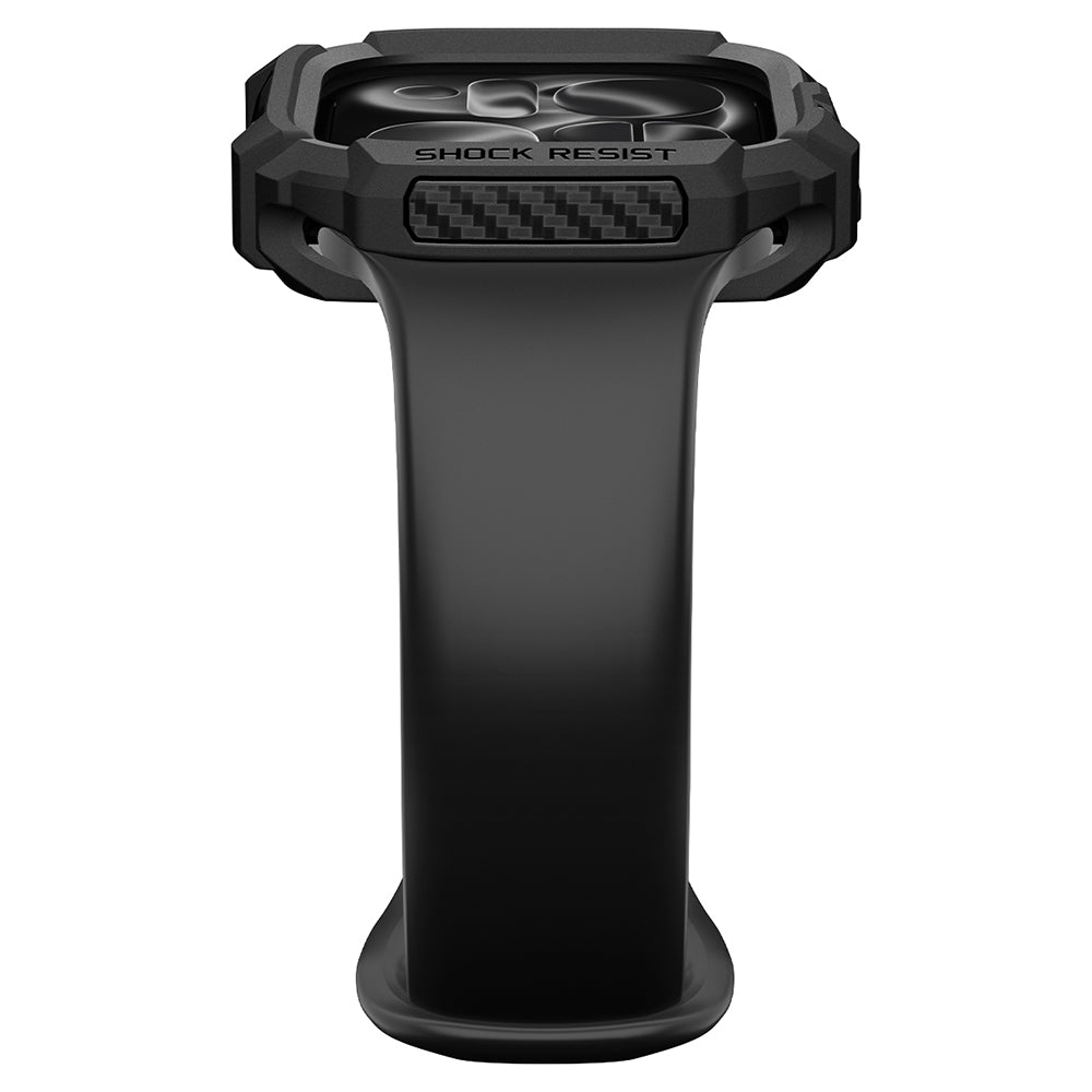 Husa smartwatch Apple Watch 12 42mm, Negru