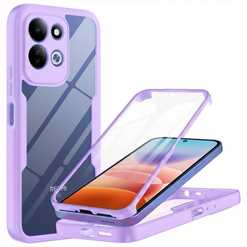 Husa de protectie Techsuit ColorVerse 360 Series compatibil cu Xiaomi Redmi 17 4G / Redmi 17 5G, Mov