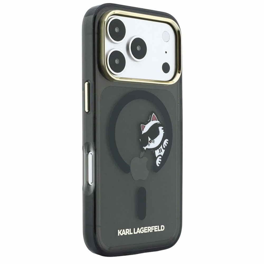 Husa de protectie Karl Lagerfeld IML compatibil cu iPhone 17 Pro Max / iPhone 18 Pro Max, Negru