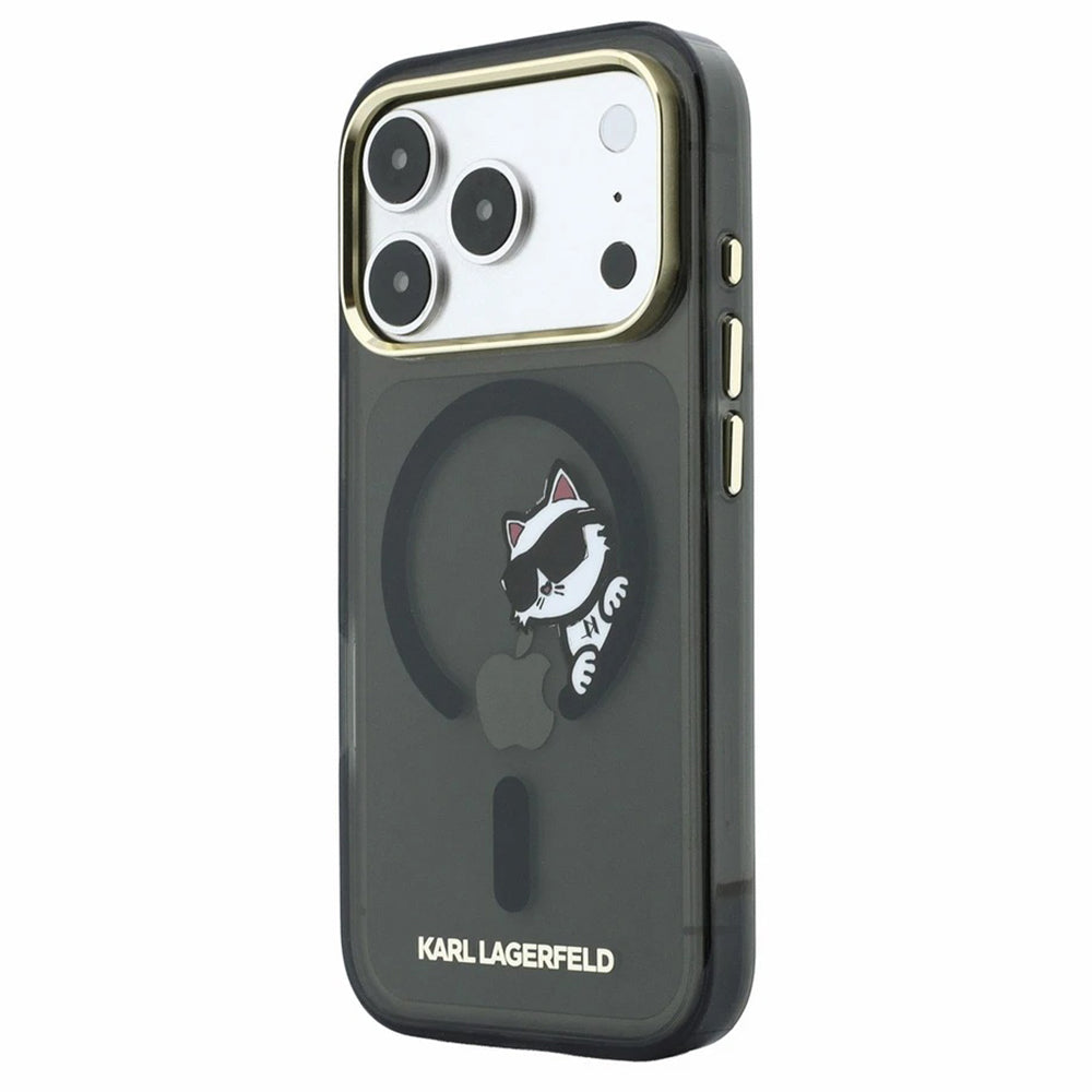 Husa de protectie Karl Lagerfeld IML compatibil cu iPhone 17 Pro Max / iPhone 18 Pro Max, Negru