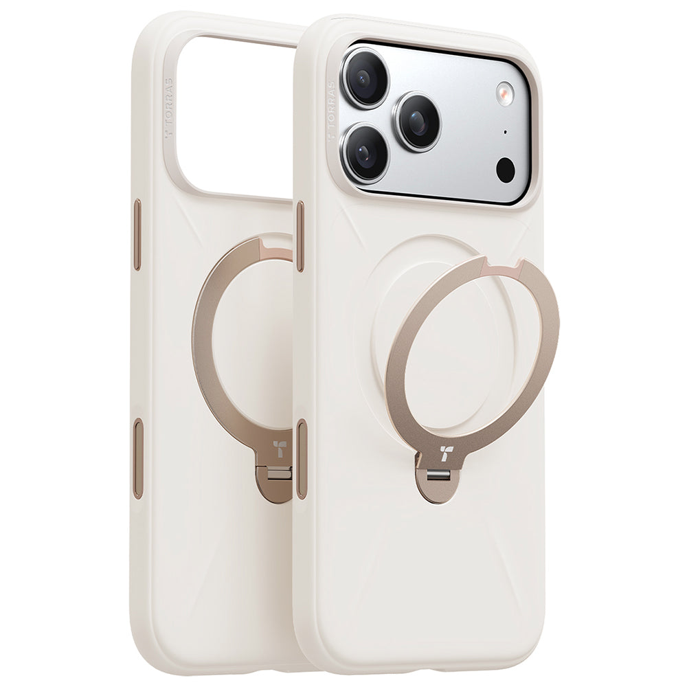Husa de protectie Torras QPRO Silicone Series compatibil cu iPhone 18 Pro Max / iPhone 17 Pro Max, Alb