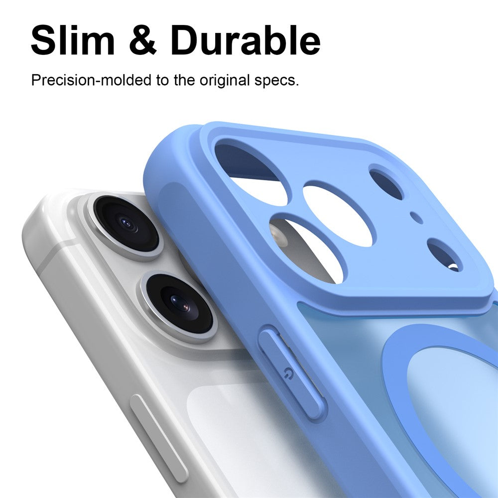 Husa de protectie Techsuit HaloFrost II MagSafe compatibil cu iPhone 18 Pro / iPhone 17 Pro, Albastru