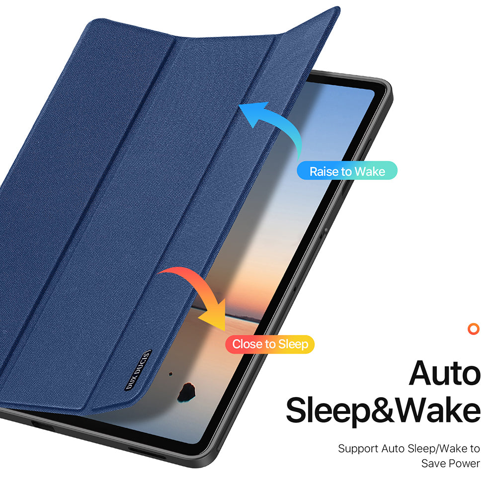 Husa de protectie tableta Dux Ducis Domo Series compatibil cu Samsung Galaxy Tab S12 Plus, Negru