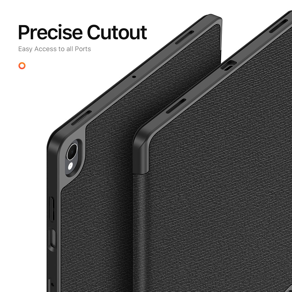 Husa de protectie tableta Dux Ducis Domo Series compatibil cu Samsung Galaxy Tab S12 Plus, Negru