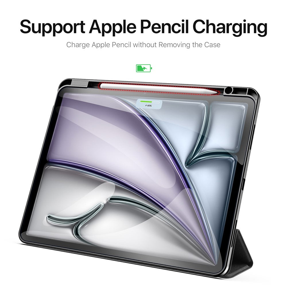 Husa de protectie tableta Dux Ducis Domo Series compatibil cu iPad Air 13 (2024) / iPad Air 13 (2025) / iPad Air 13 (2026), Negru