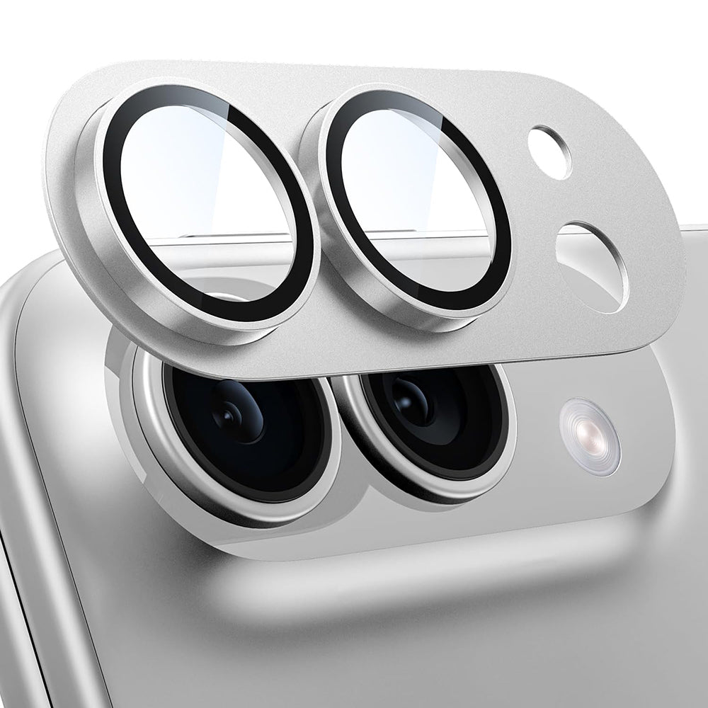 Folie de protectie Techsuit Full Camera Glass compatibil cu iPhone Duo, Negru