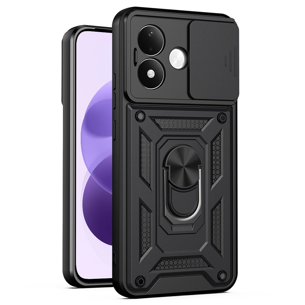 Husa de protectie Techsuit CamShield Series compatibil cu Xiaomi Redmi Note 17 4G / Redmi Note 17 5G, Negru