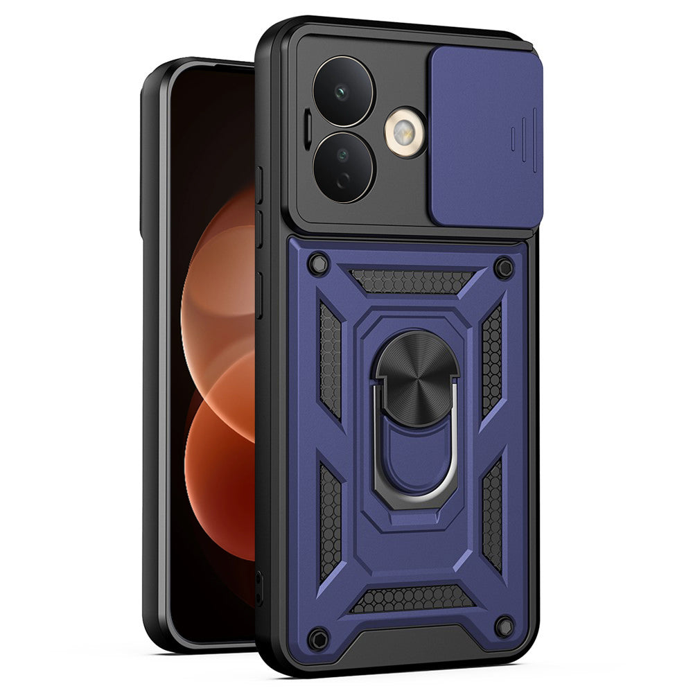 Husa de protectie Techsuit CamShield Series compatibil cu Xiaomi Redmi Note 17 Pro 5G, Albastru