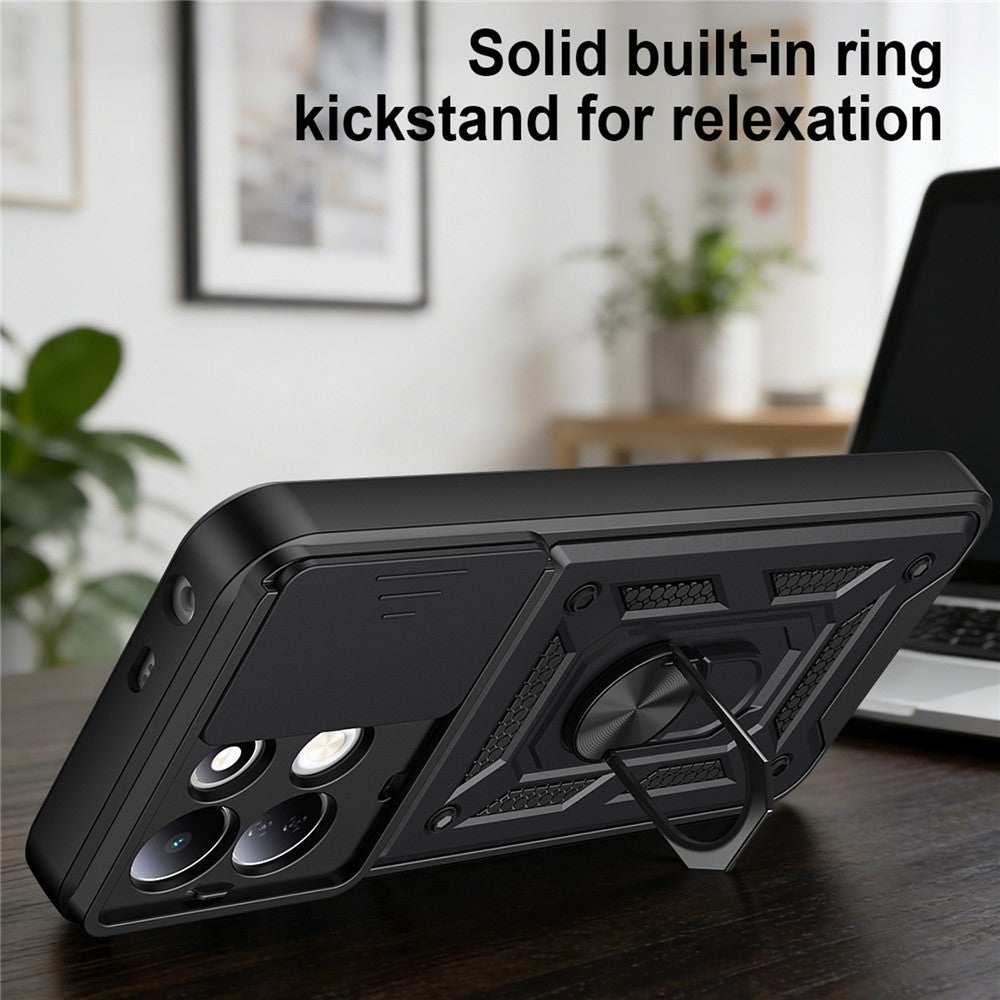 Husa de protectie Techsuit CamShield Series compatibil cu Xiaomi Redmi 17 4G / Redmi 17 5G, Negru