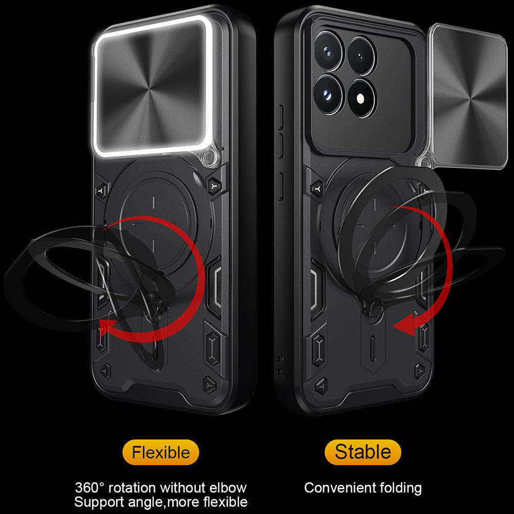 Husa de protectie Techsuit CamGuard Pro compatibil cu Xiaomi Poco F9 Pro, Albastru