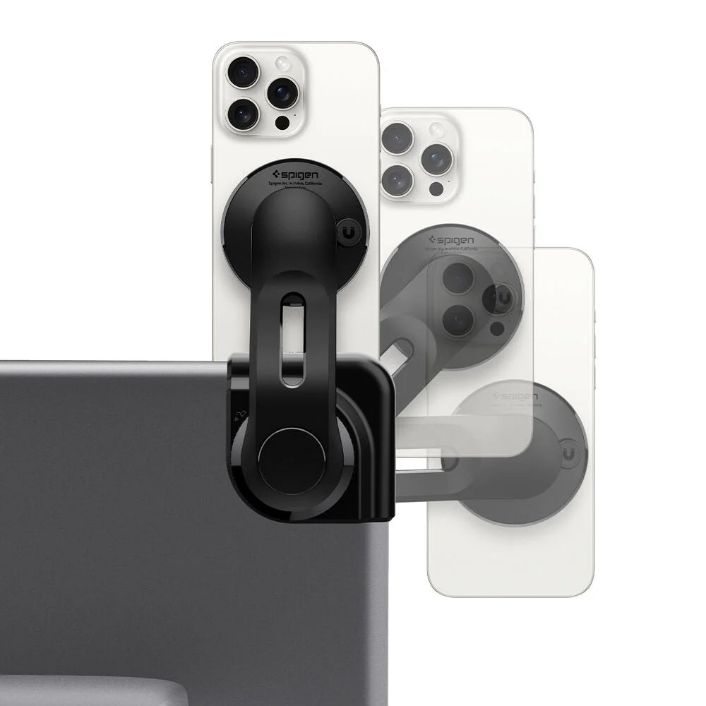 Suport Auto Spigen OneTap (ACP07869), MagSafe, Ajustabil, Negru
