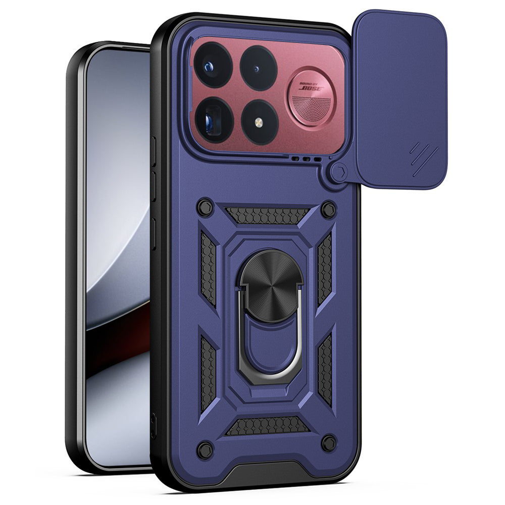 Husa de protectie Techsuit CamShield Series compatibil cu Xiaomi Poco F9 Ultra, Albastru