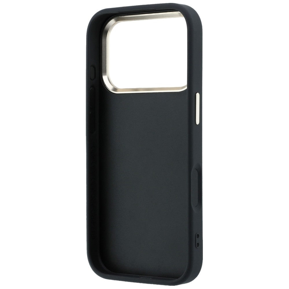 Husa de protectie Guess Leather 4G compatibil cu iPhone 18 Pro / iPhone 17 Pro, Negru