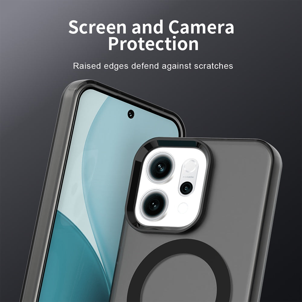 Husa de protectie Techsuit CandyCase MagSafe compatibil cu Oppo Reno16 F / Reno16 FS, Negru