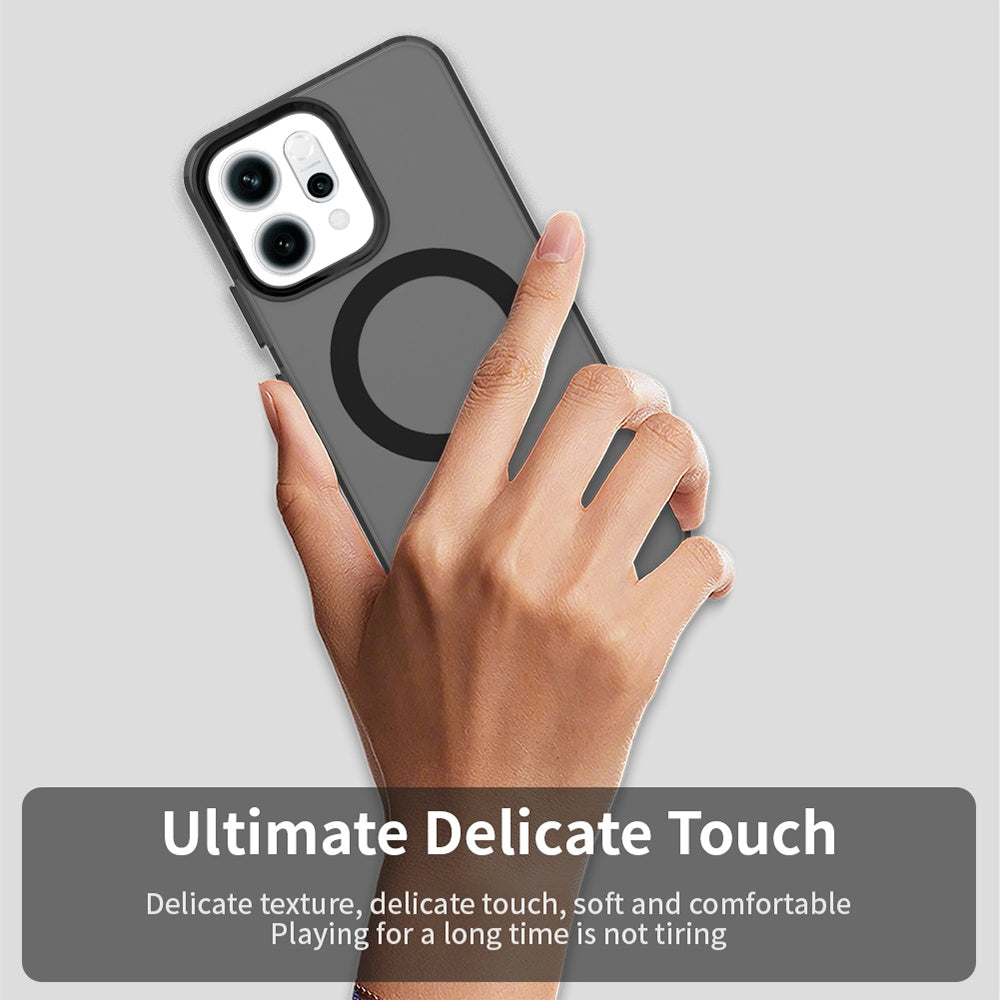 Husa de protectie Techsuit CandyCase MagSafe compatibil cu Oppo Reno16 F / Reno16 FS, Negru