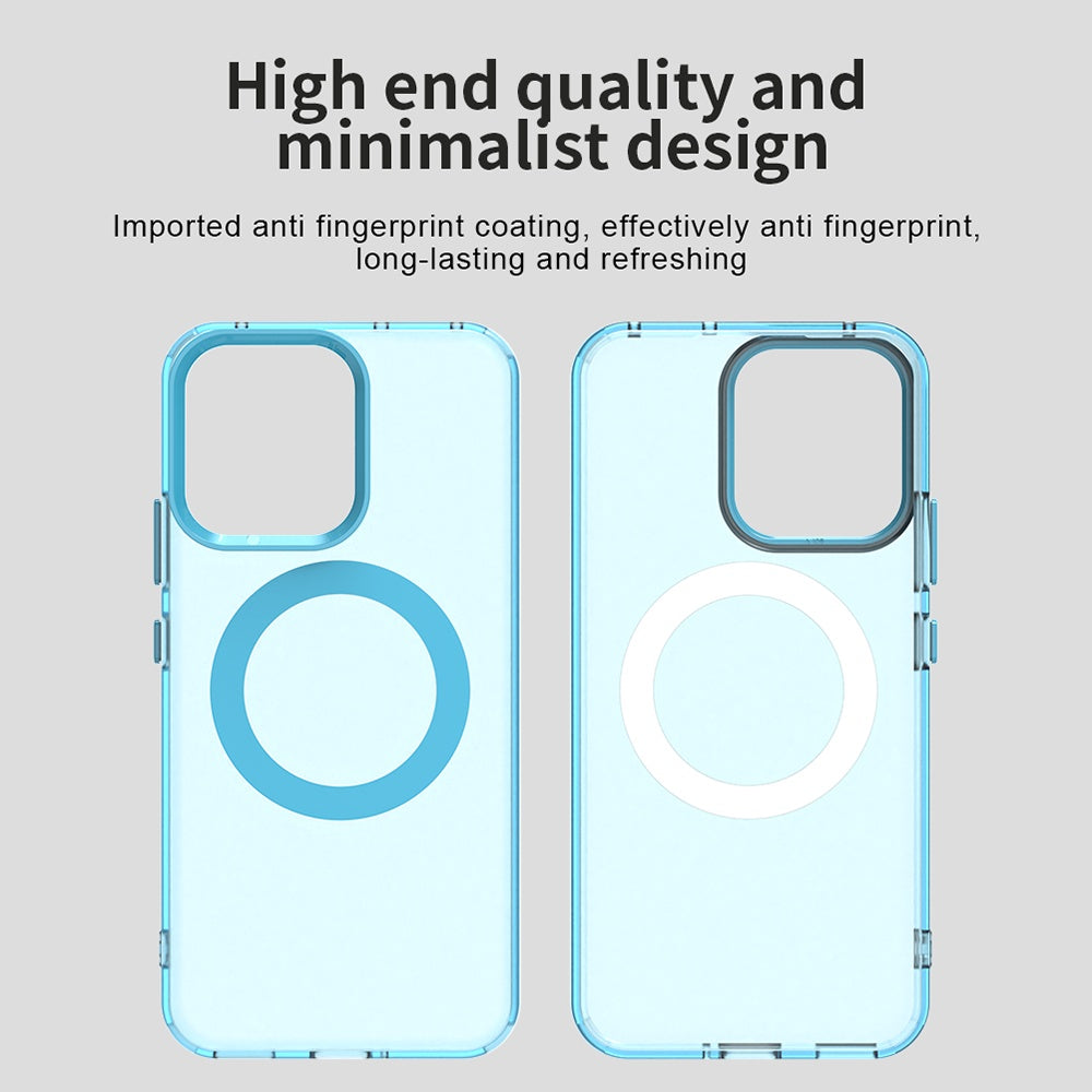 Husa de protectie Techsuit CandyCase MagSafe compatibil cu Oppo Reno16 F / Reno16 FS, Albastru