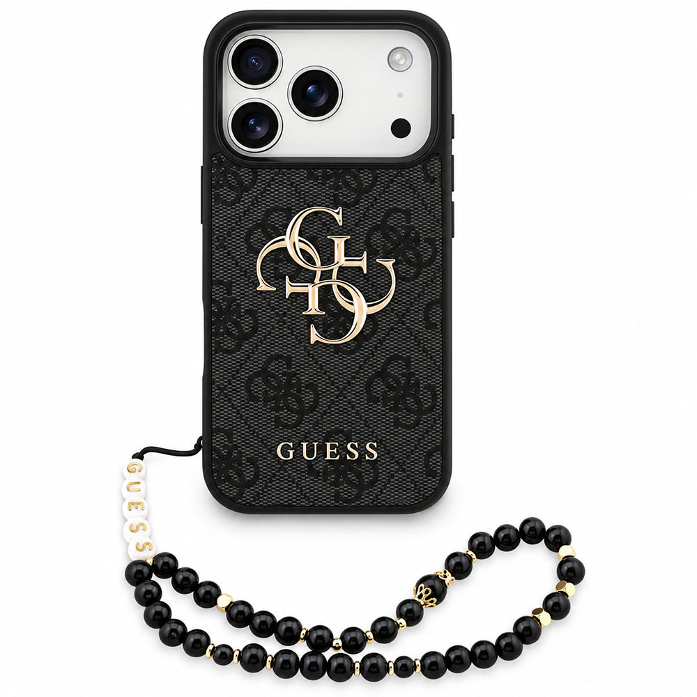 Husa de protectie Guess compatibil cu iPhone 17 Pro Max / iPhone 18 Pro Max, Negru