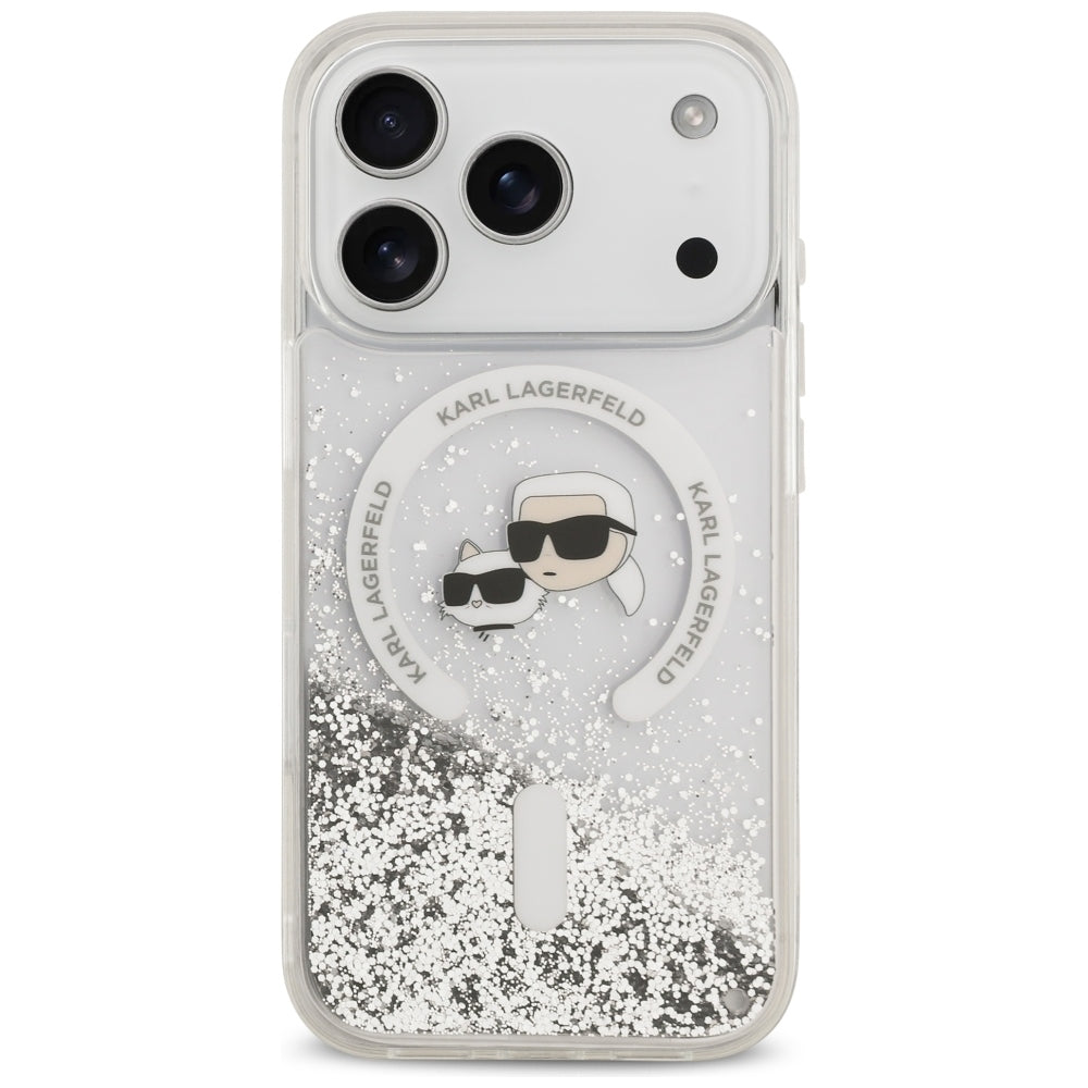 Husa de protectie Karl Lagerfeld compatibil cu iPhone 18 Pro Max / iPhone 17 Pro Max, Transparent