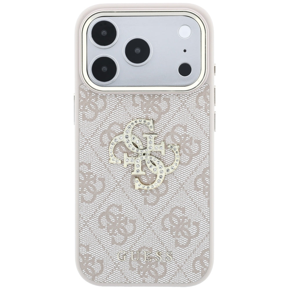 Husa de protectie Guess compatibil cu iPhone 17 Pro Max / iPhone 18 Pro Max, Roz