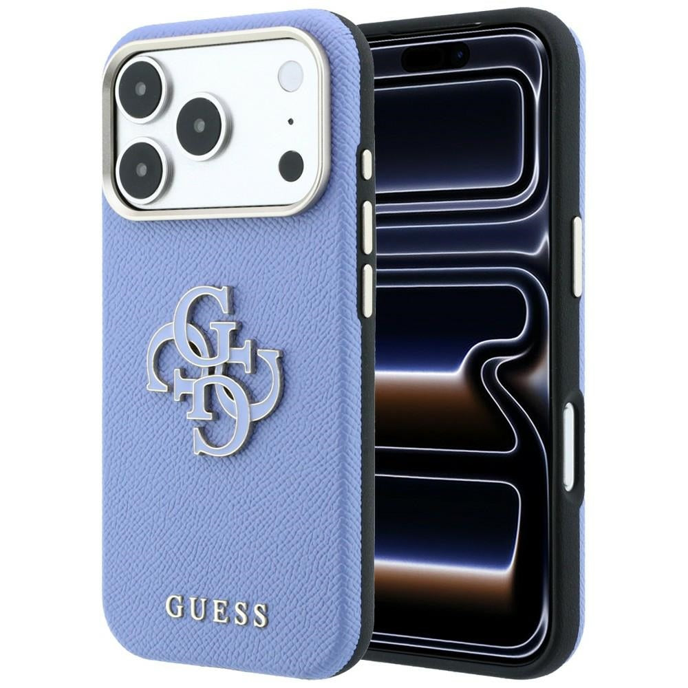Husa de protectie Guess compatibil cu iPhone 18 Pro / iPhone 17 Pro, Albastru