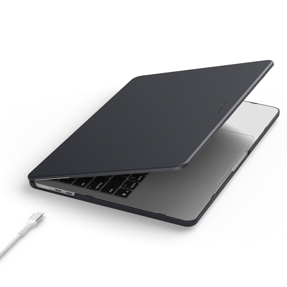Husa Spigen Nano Pop (ACS11267), MacBook Air 15", Policarbonat, Negru