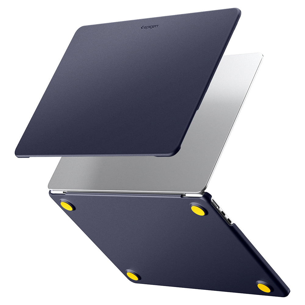Husa Spigen Nano Pop (ACS11268), MacBook Air 13", Policarbonat, Albastru