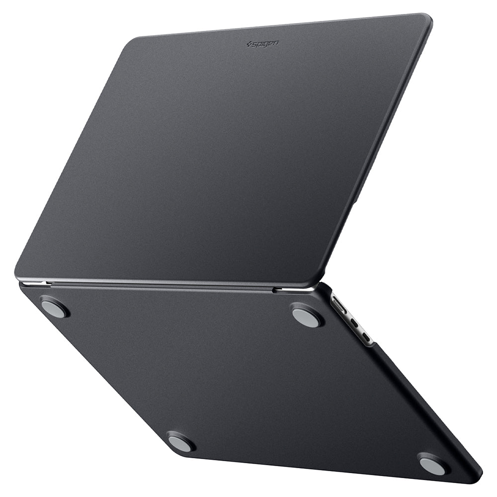 Husa Spigen Nano Pop (ACS11269), MacBook Air 13", Policarbonat, Negru