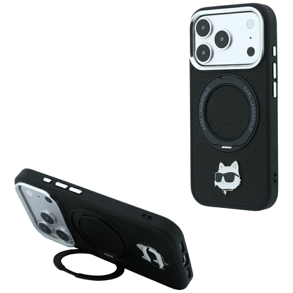 Husa de protectie Karl Lagerfeld compatibil cu iPhone 18 Pro / iPhone 17 Pro, Negru