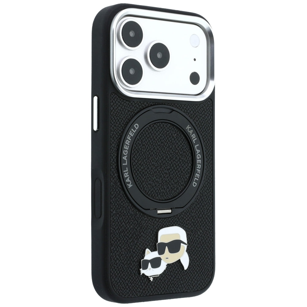 Husa de protectie Karl Lagerfeld compatibil cu iPhone 17 Pro Max / iPhone 18 Pro Max, Negru