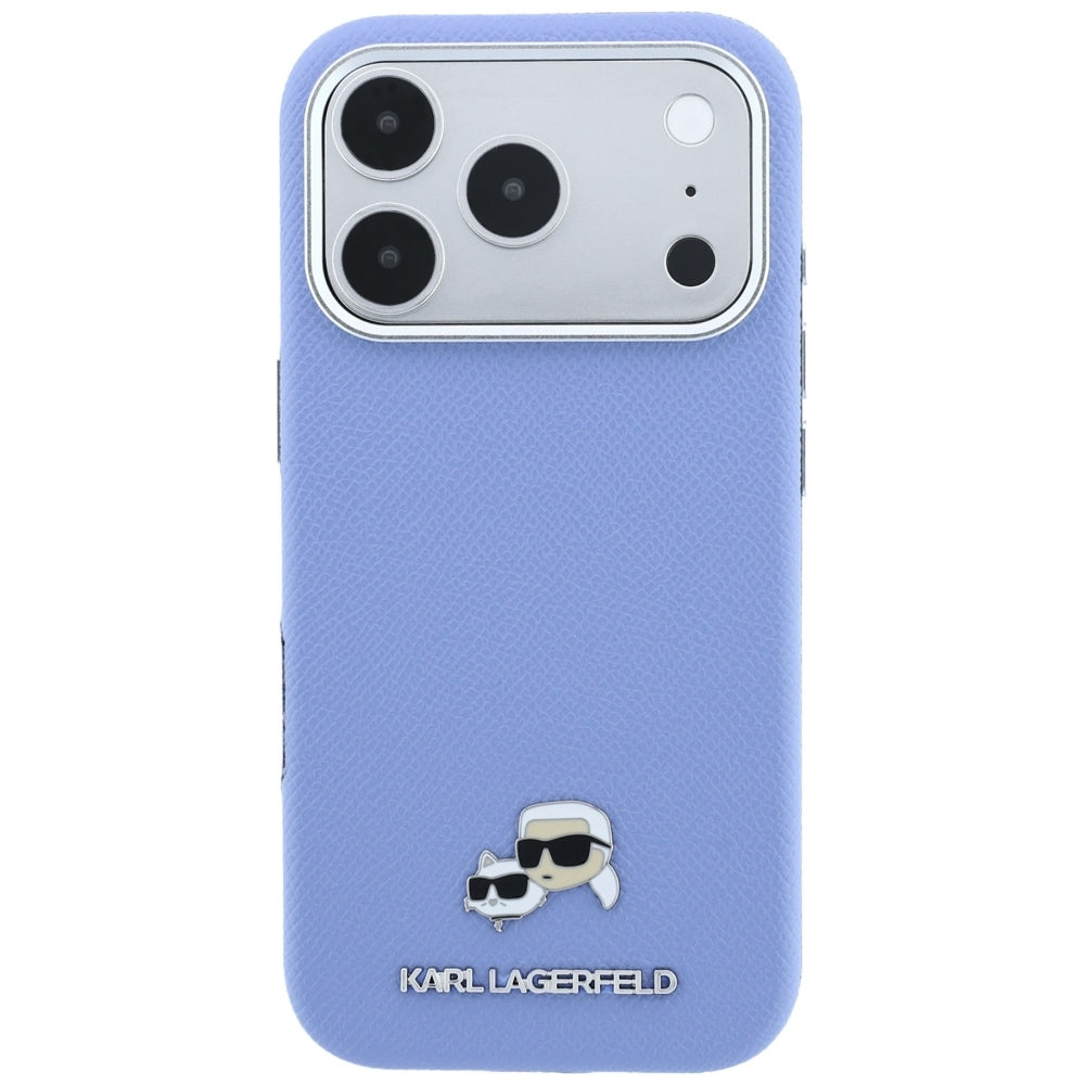 Husa de protectie Karl Lagerfeld compatibil cu iPhone 18 Pro / iPhone 17 Pro, Albastru