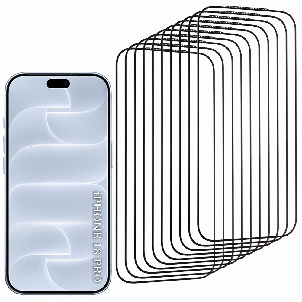 Folie de protectie Lito HD Pro compatibil cu iPhone 18 Pro / iPhone 17 Pro, Negru