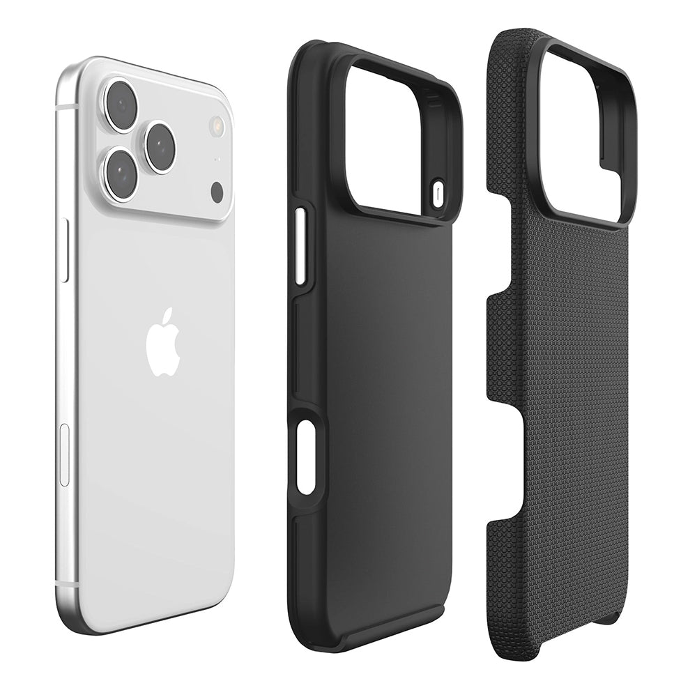 Husa de protectie 3mk Fortis MagCase compatibil cu iPhone 17 Pro / iPhone 18 Pro, Negru