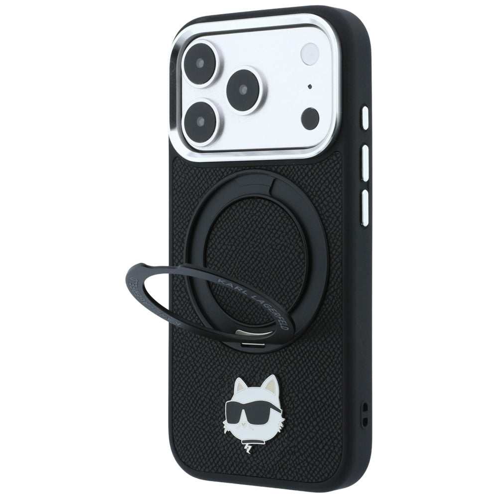 Husa de protectie Karl Lagerfeld compatibil cu iPhone 18 Pro Max / iPhone 17 Pro Max, Negru