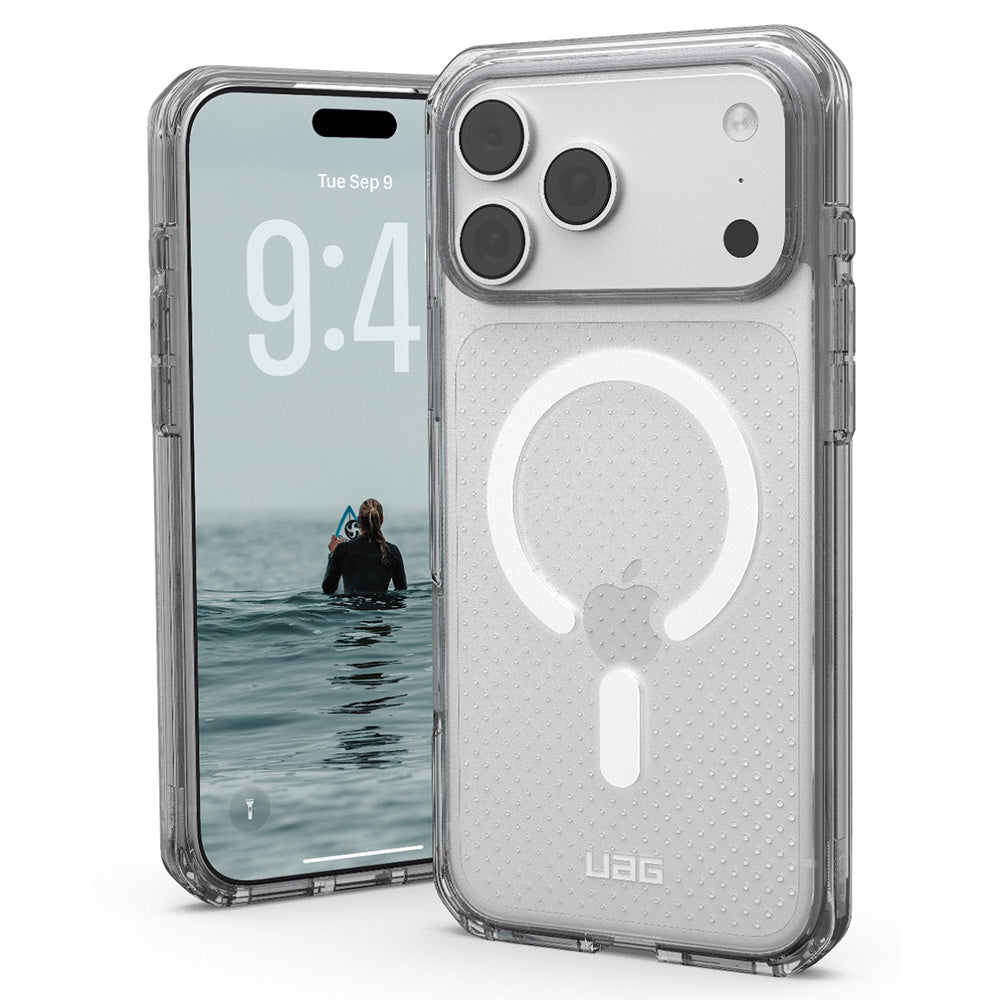 Husa de protectie UAG Dot MagSafe compatibil cu iPhone 17 Pro / iPhone 18 Pro, Gri