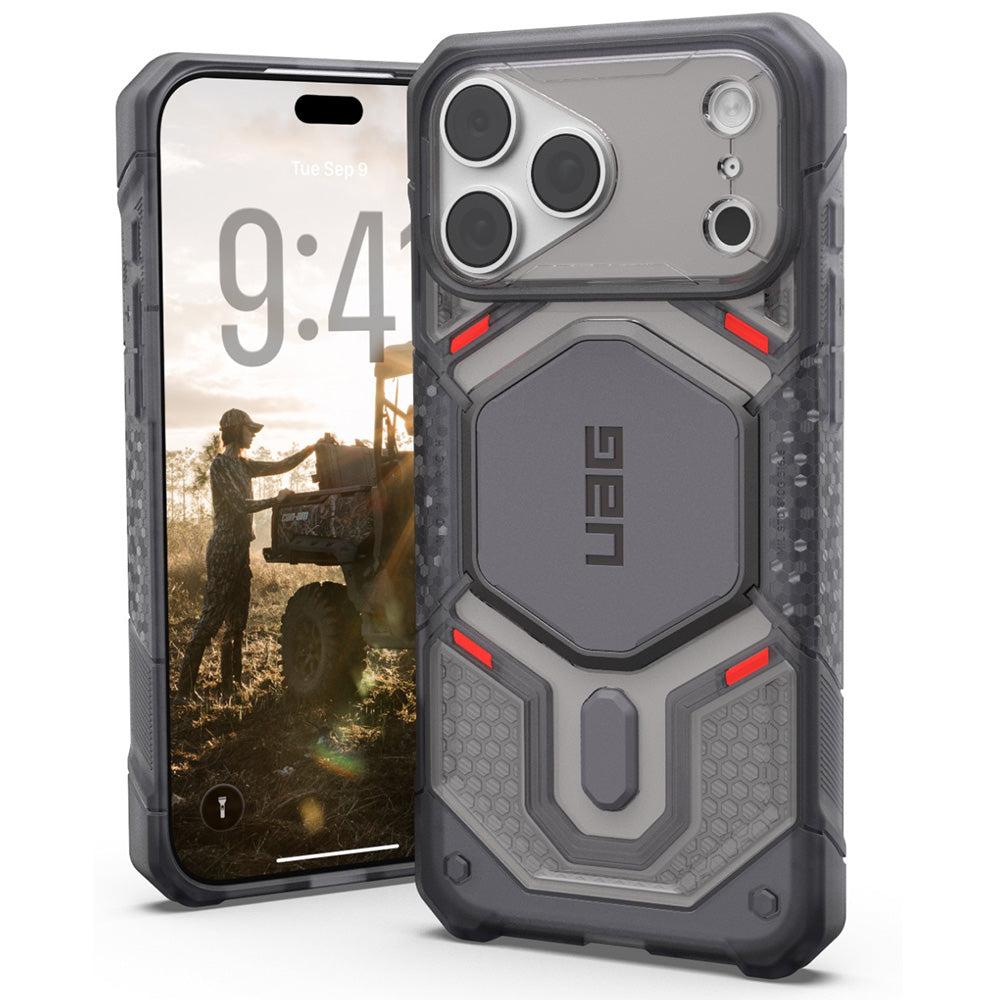 Husa de protectie UAG Monarch Pro compatibil cu iPhone 17 Pro / iPhone 18 Pro, Gri