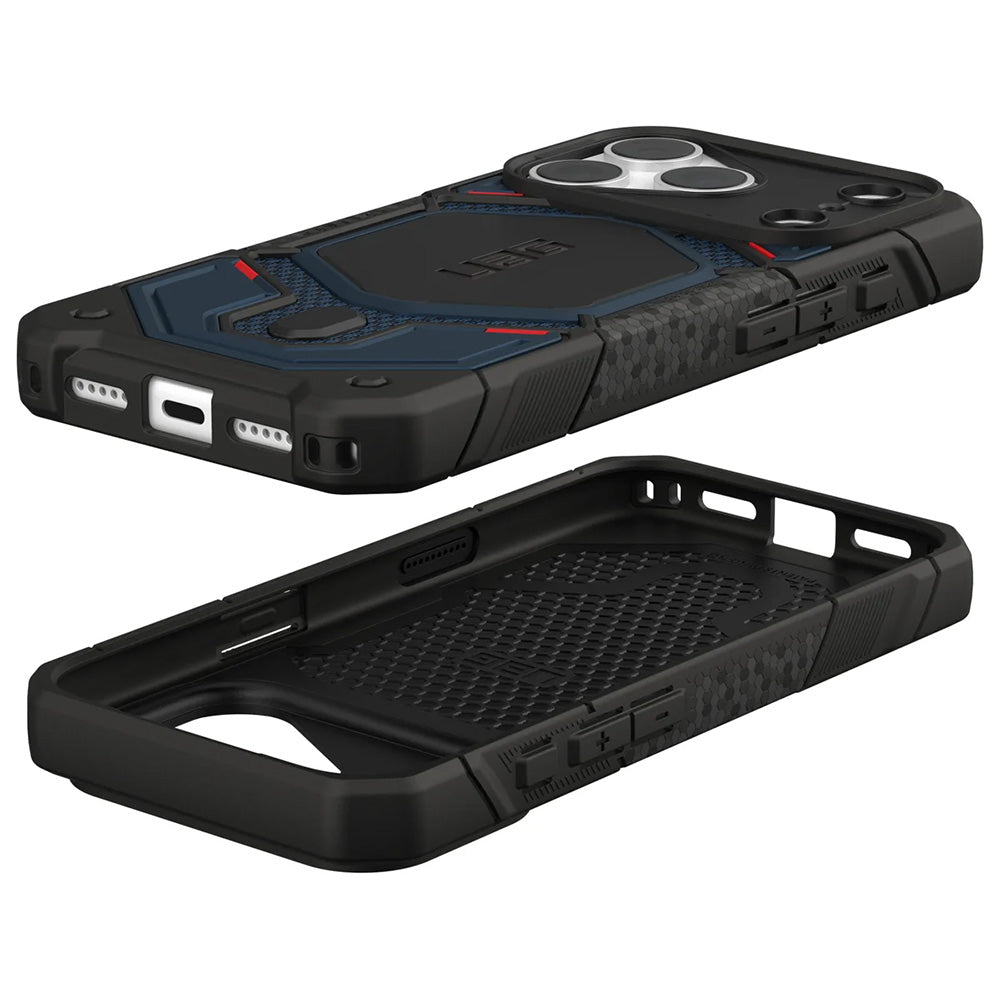 Husa de protectie UAG Monarch Pro compatibil cu iPhone 18 Pro / iPhone 17 Pro, Bleumarin