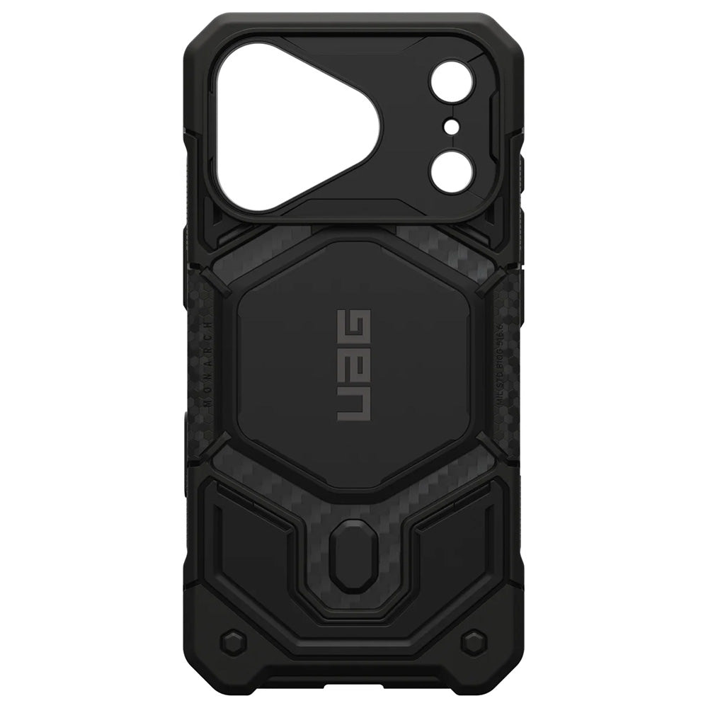 Husa de protectie UAG Monarch Pro compatibil cu iPhone 17 Pro / iPhone 18 Pro, Gri