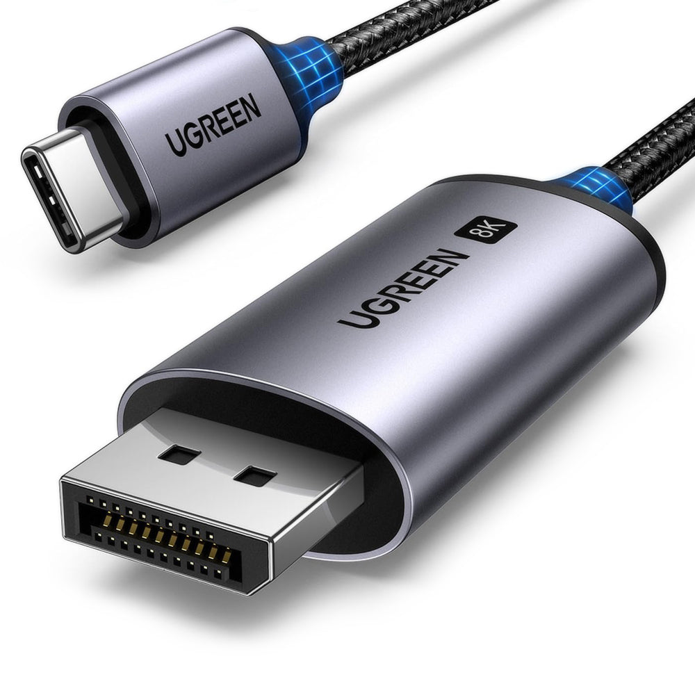Cablu Ugreen CM556, Type-C to DisplayPort, 8K@60Hz, 1m, Negru