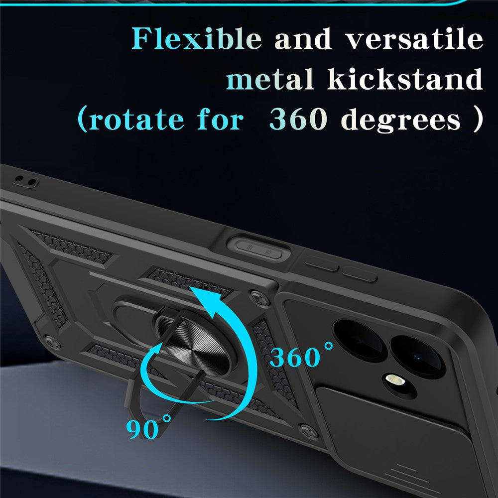 Husa de protectie Techsuit CamShield Series compatibil cu Samsung Galaxy A08 4G / A07 5G, Negru