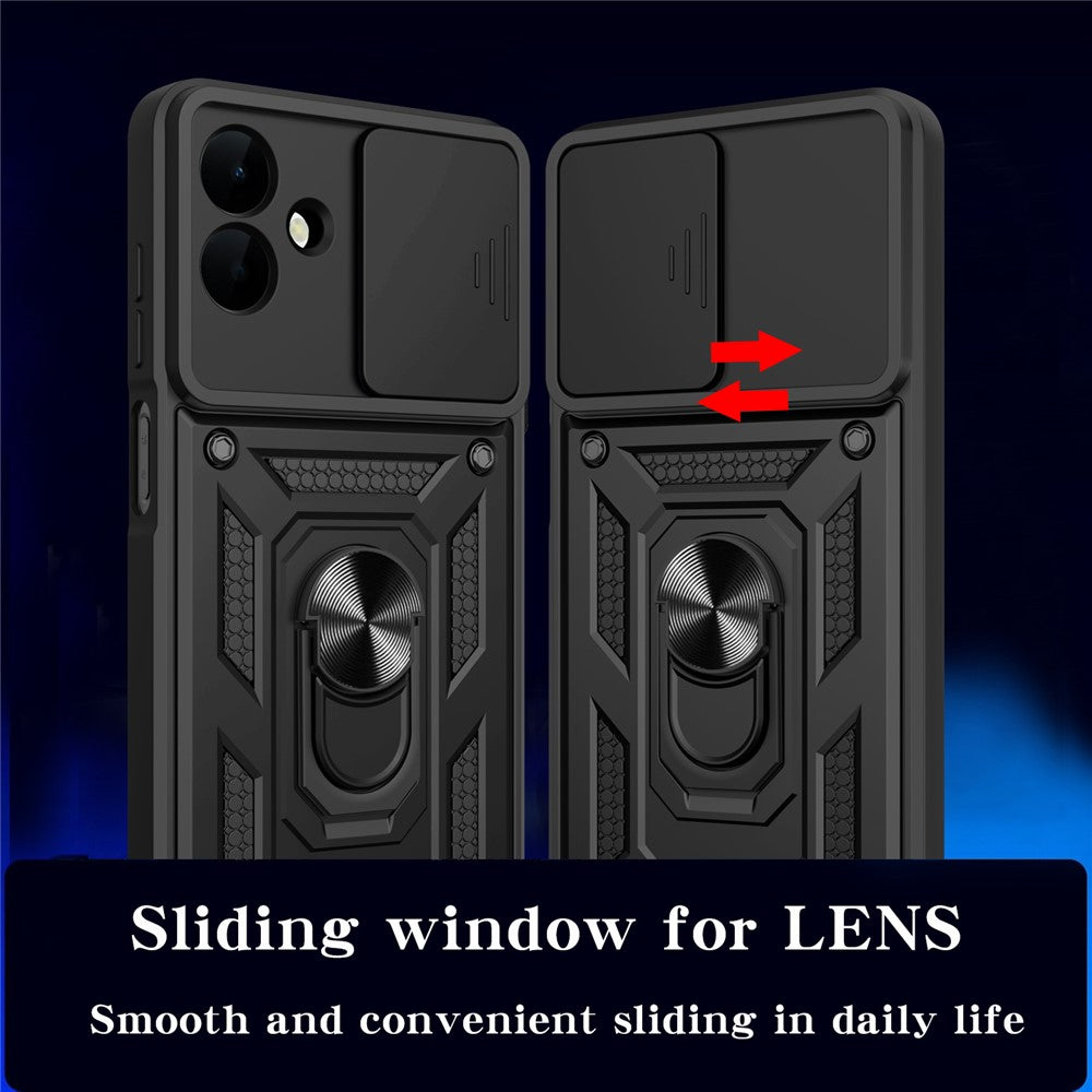 Husa de protectie Techsuit CamShield Series compatibil cu Samsung Galaxy A08 4G / A07 5G, Negru
