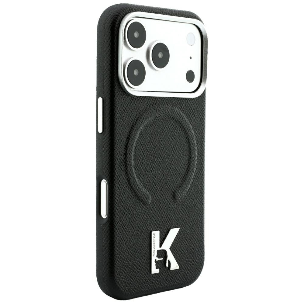 Husa de protectie Karl Lagerfeld compatibil cu iPhone 18 Pro Max / iPhone 17 Pro Max, Negru